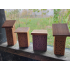 Ecologisch insectenhotel bijenhotel van massief hardhout